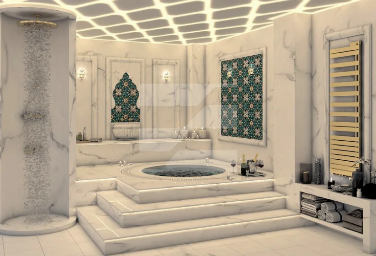 دکوراسیون حمام ترکی