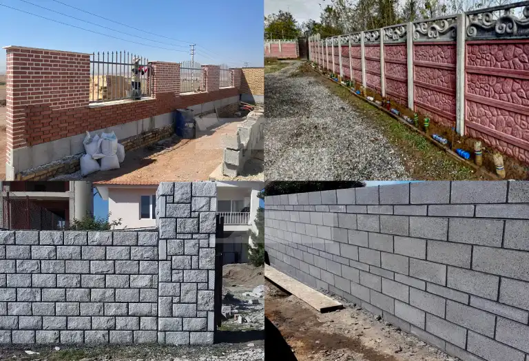 بهترین مصالح برای دیوار چینی حیاط بهترین مصالح برای دیوار چینی حیاط