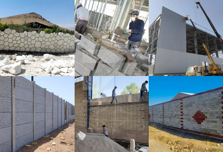 بهترین مصالح برای دیوار چینی